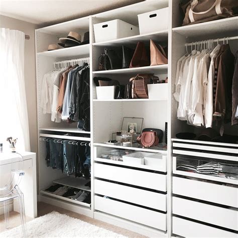 They're no longer just there to hold your hanging clothing and shoes — there are so many more feature. Pin on Closet Ideas