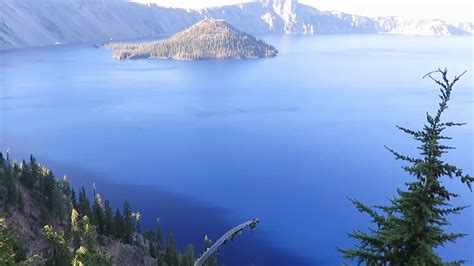 Crater Lake From The Sinnott Memorial Overlook Crater Lake National