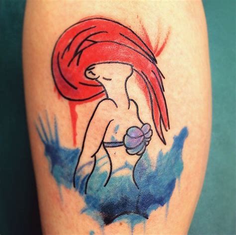 59 Breathtaking Little Mermaid Inspired Tattoos Tattooblend