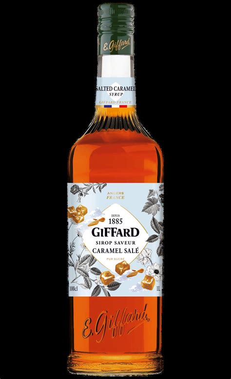 Giffard Salted Caramel Syrup 1 Lt Pack Of 6 Wholesale Prices