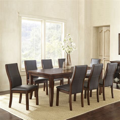 Steve Silver Furniture Xander 9 Piece Extendable Dining Set Wayfairca