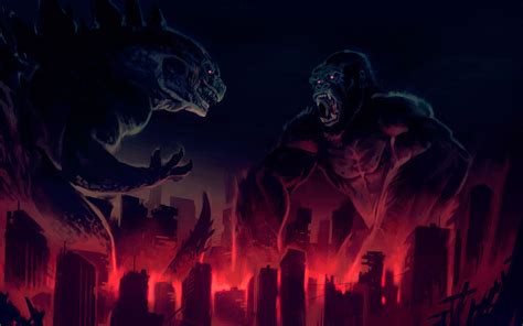 Александр скарсгард, милли бобби браун, ребекка холл и др. Kong Vs Godzilla Wallpapers - Wallpaper Cave