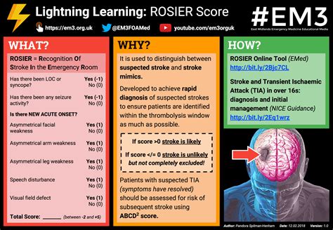 Lightning Learning Rosier Score — Em3