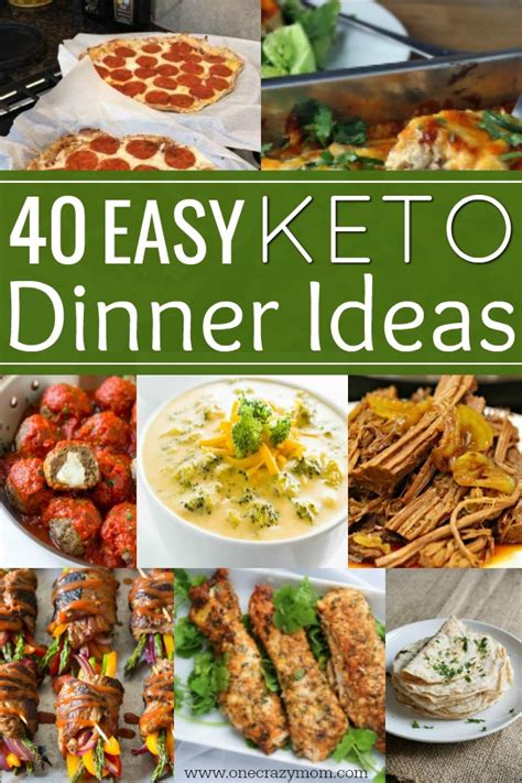 Reducing carbs and replacing them with healthy fats can cause your body to enter a metabolic state known as ketosis. Easy Keto Dinner Ideas - 40 Easy Keto Dinner Recipes
