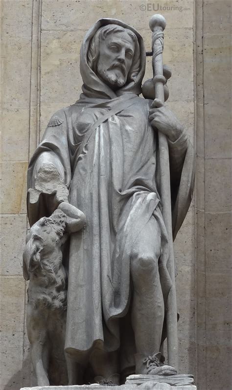 Saint Roch statue on Eglise Saint-Roch - Page 1056