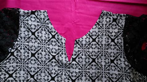 Kurti Neck Design Cutting And Stitching Easy Tutorials For Beginners Youtube