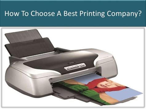 How To Choose A Best Printing Company