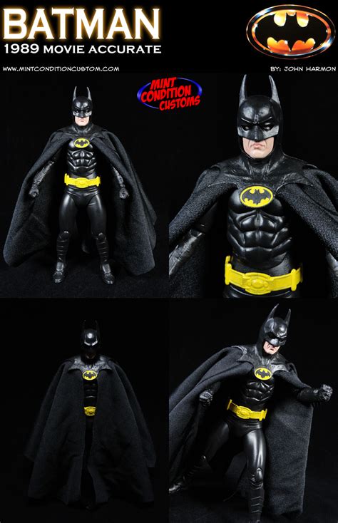 Batman 1989 Movie Style Dc Universe Custom Action Figure Mint