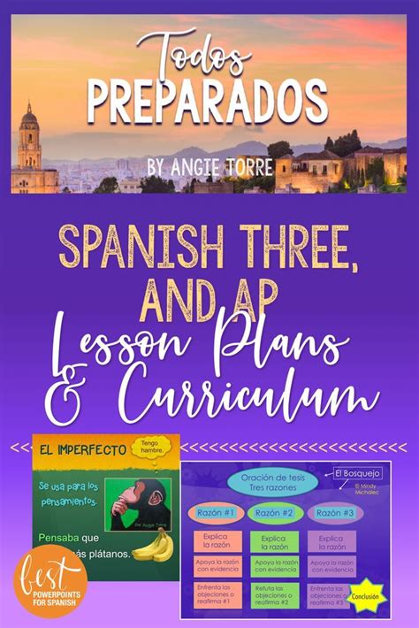 Spanish Three And Ap Lesson Plans And Curriculum For An Entire Year Bundle