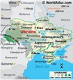 Ukraine Map / Geography of Ukraine / Map of Ukraine - Worldatlas.com