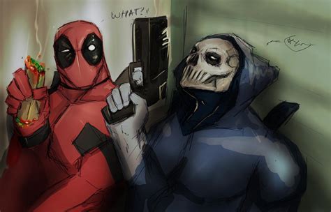 Task Master And Deadpool By Suspension99 On Deviantart