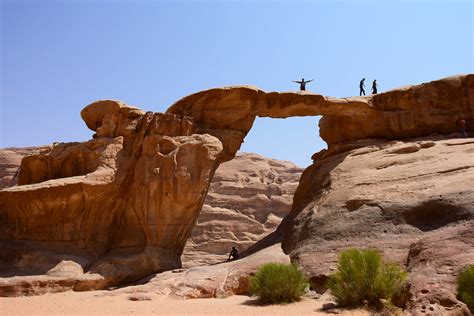 Dsc0697 Burdah Rock Arch Désert De Wadi Rum Jordanie Flickr