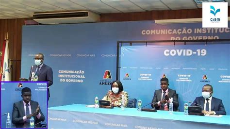 Governo Angolano Actualiza Decreto Presidencial Sobre O Estado De Calamidade Youtube