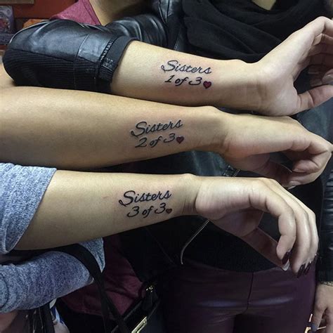 28 Sister Tattoos Share The Loving Bond