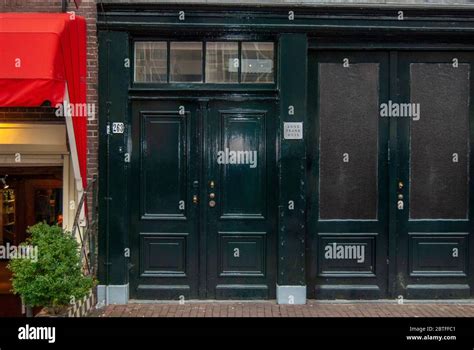The Anne Frank House And Museum In Amsterdam Holland Stock Photo Alamy