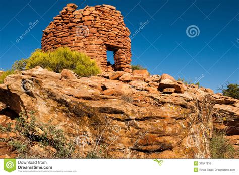 Cave Tower Ruin Stock Image Image Of Civilization Tower 31547935