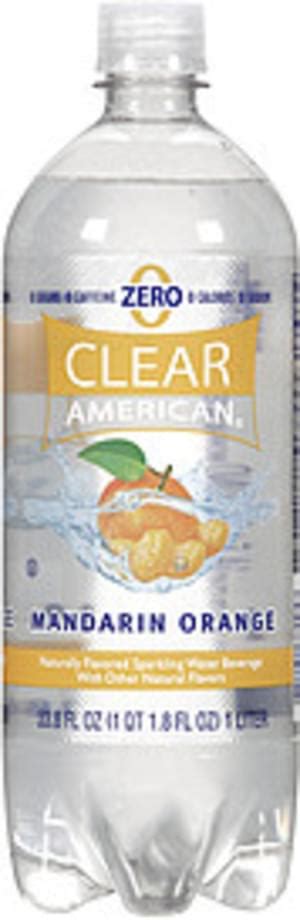 Sams Choice Clear American Mandarin Orange Flavored Water 338 Oz Nutrition Information Innit