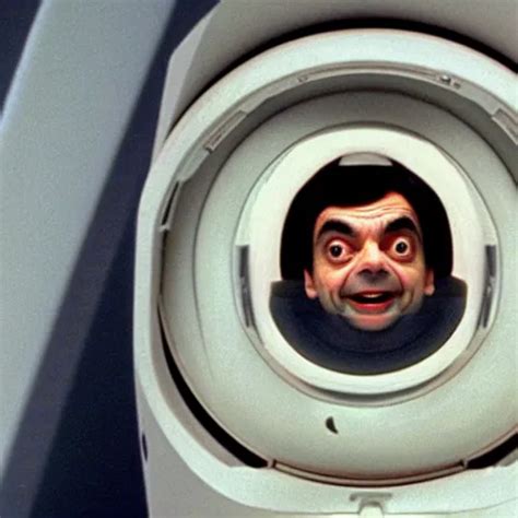 A Still Of Mr Bean In A Space Odyssey Stable Diffusion Openart