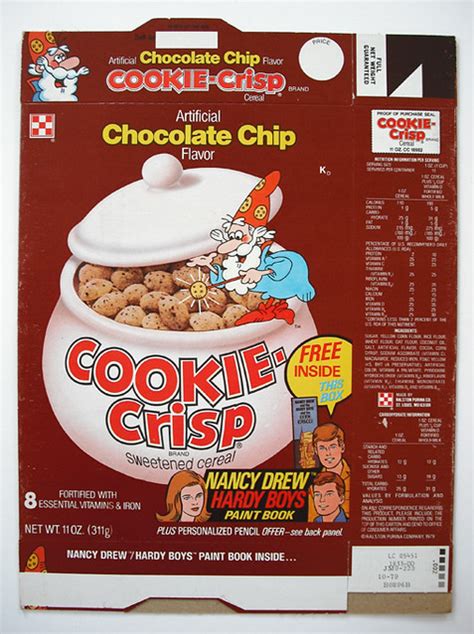 ralston cookie crisp cereal box nancy drew a this is my fa… flickr