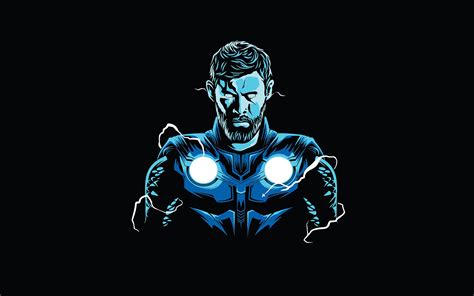 Thor Neon Wallpaper ~ 25 Best Avengers Iphone Wallpapers 2018