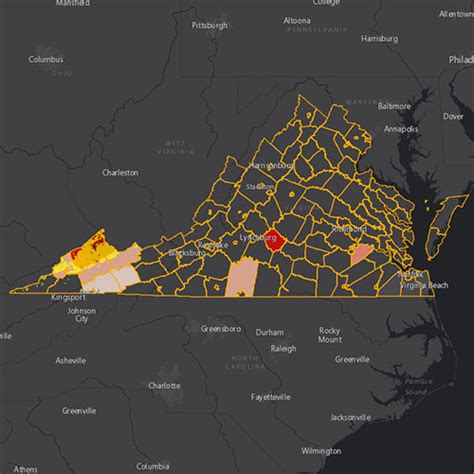Virginia The Oil And Gas Threat Map