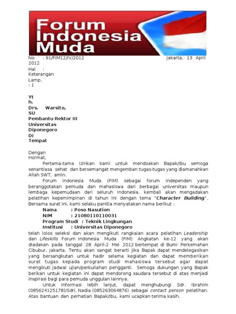 Contoh surat pernyataan pengembalian barang aneka. contoh permohonan surat tugas