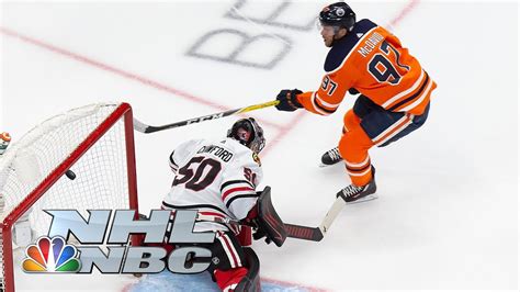 Nhl Stanley Cup Qualifying Round Blackhawks Vs Oilers Game 2