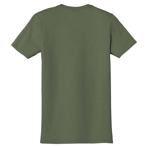 Gildan 64000 Softstyle T Shirt Military Green