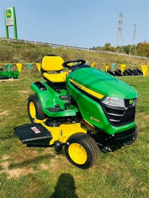 X380 Lawn Tractor With 54 In Deck Greenway Equipmentgreenway Equipment