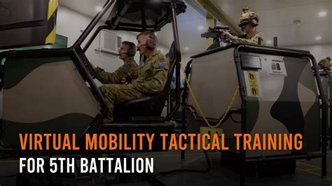 Virtual Mobility Tactical Training For 5th Battalion Youtube