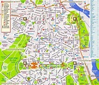 Mapa de Nueva Delhi: mapa en línea y mapa detallado de la ciudad de ...