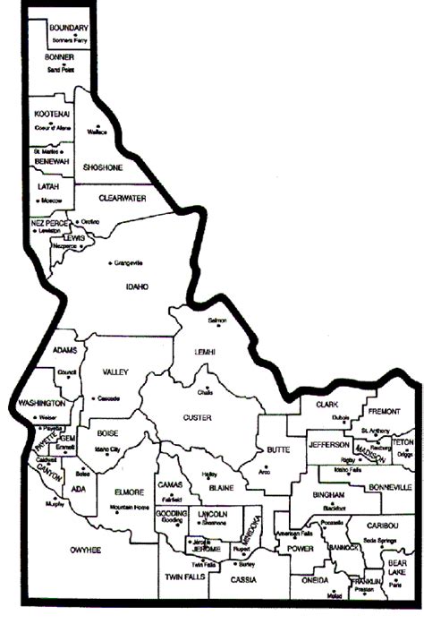 Counties Ipuc