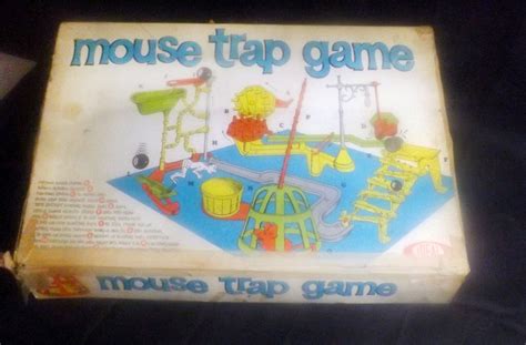 Vintage 1964 First Edition Mouse Trap Board Game Published By Ideal