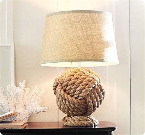 Nautical Rope Knot Lamp For 25 Rope Table Lamps