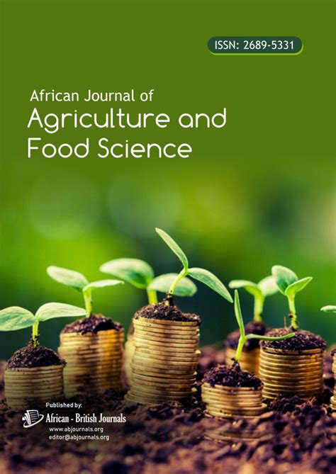 · food quality and safety. African Journal of Agriculture and Food Science (ISSN ...
