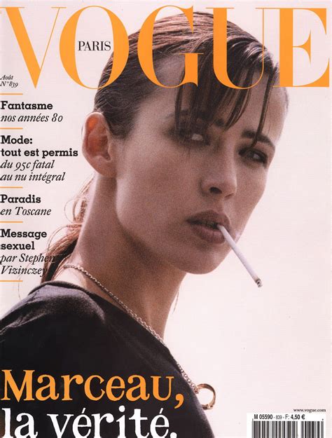 Vogue Paris August ‘03 Sophie Marceau By Inez And Vinoodh Sophie