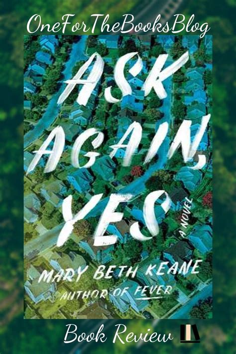 Francis gleeson and brian stanhope, rookie cops in the nypd, live next door to each other outside. Ask Again, Yes by Mary Beth Keane Book Review | Books ...