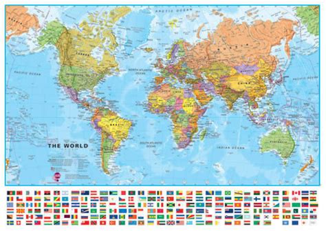 World Maps International Small Laminated Maps Books And Travel Guides