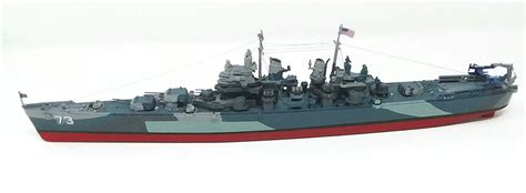 Atlantis® Uss Pittsburgh Ca 72 Heavy Cruiser Warship Plastic Model Kit