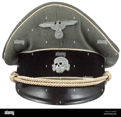 A Visor Cap For Leaders In The Waffen Ss Personal Private Purchase