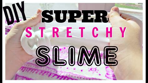 Diy Super Stretchy Slime With Lotion 5x Stretchier And Squishier