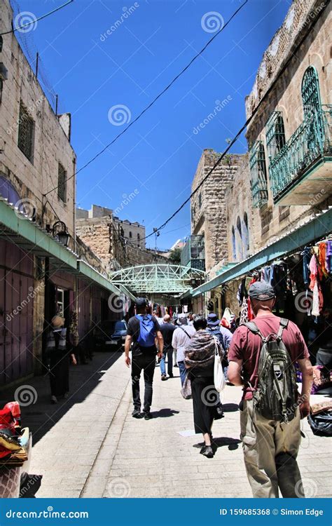 A View Of Hebron On The Palestinian Side Editorial Stock Photo Image