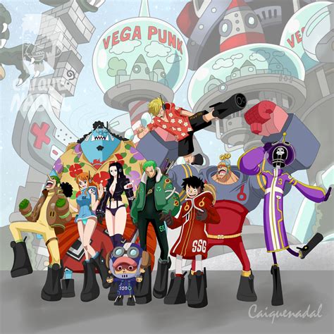 Mugiwaras Egghead One Piece By Caiquenadal On Deviantart