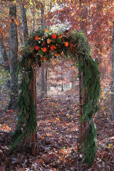 As Cosy As Can Be Fall Wedding Arches Woodland Wedding
