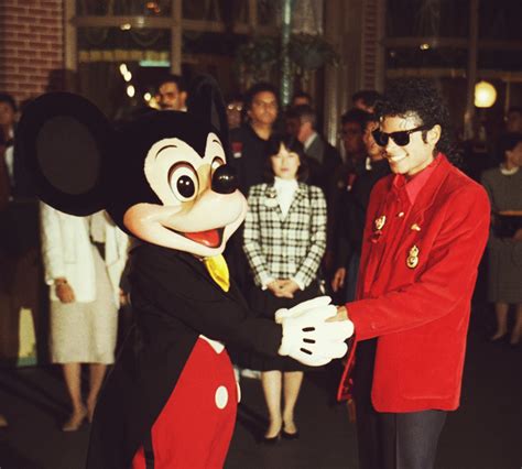 Mickey Mouse And Michael Jackson Michael Jackson Photo 38072745