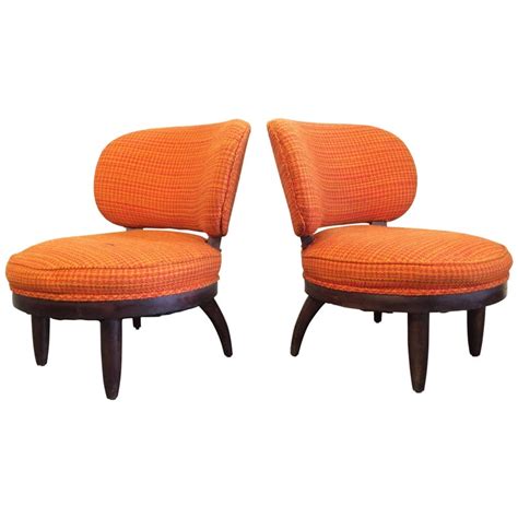 Pair Of Mid Century Modern Lounge Chairs For Sale At 1stdibs