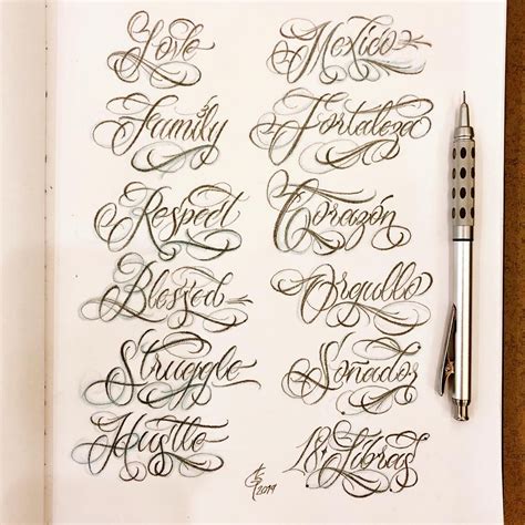 Letras Lettering Alphabet Fonts Handwriting Fonts Tattoo Lettering