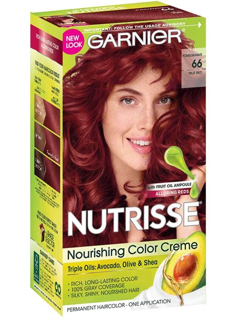 Red Hair Color Nutrisse Color Creme Nourishing Permanent Hair Color Garnier