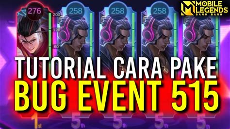 Check spelling or type a new query. BUG EVENT 515 TERBARU | KODE 515 TERBARU - Mobile Legends ...