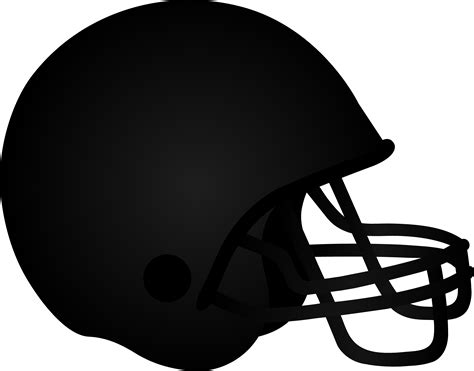 Plain Football Helmet Clipart Best